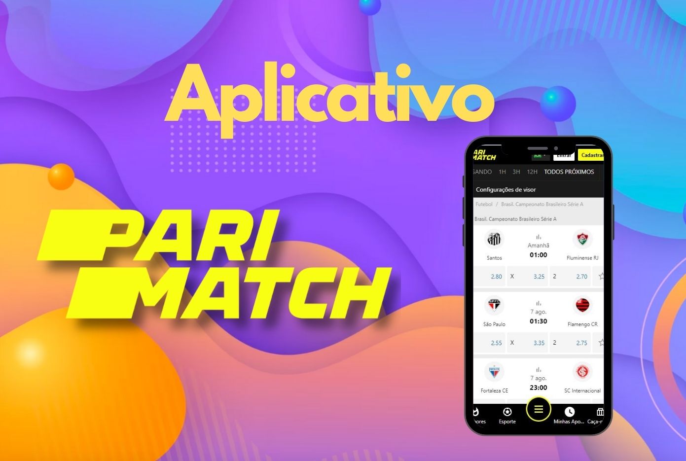 baixar e instalar o aplicativo da casa de apostas Parimatch Brasil